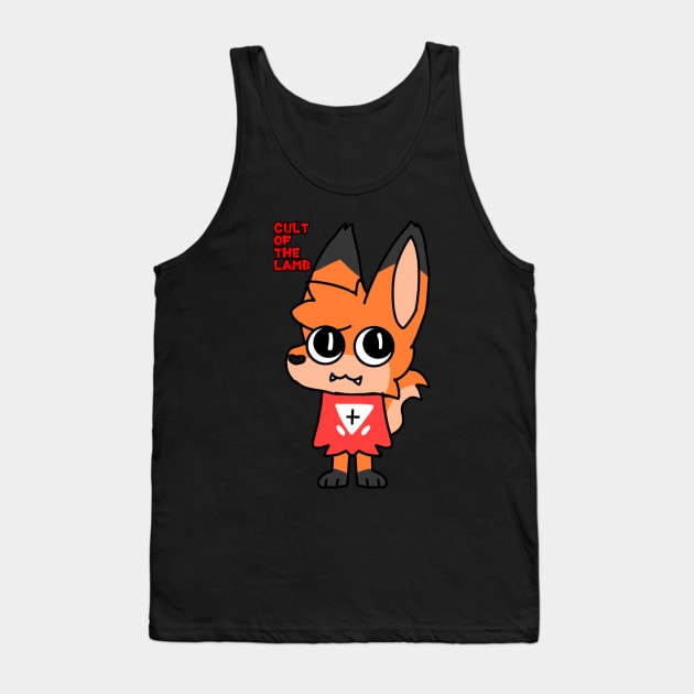 Cult of the Lamb Fox Tank Top by Fairbarn Designs